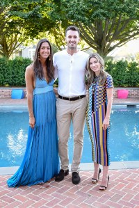 Trisha Gregory, Ottavio Missoni Jr, and Alexandra Lind Rose at the Missoni & Armarium launch in Southampton