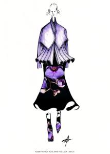 A sketch for Woolmark from Robert Wun (Hong Kong)