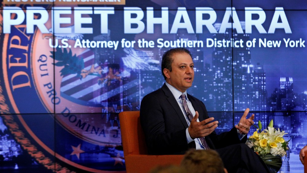 Preet Bharara Talks Cybercrime, Transparency, Crisis in Confidence