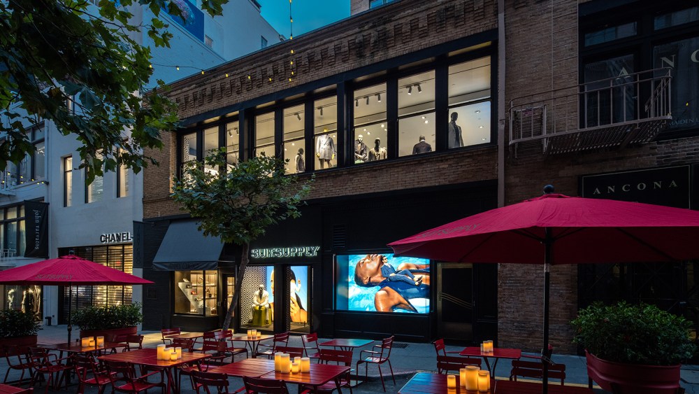 A Suitsupply store in San Francisco.