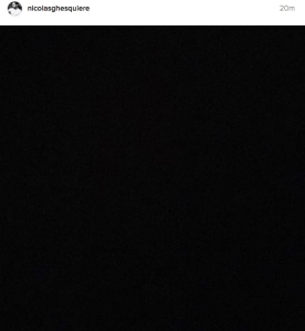 Nicolas Ghesquière posted a black image to express grief over the tragedy.