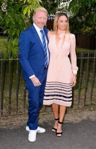 Boris Becker and Sharlely Lilly Kerssenberg