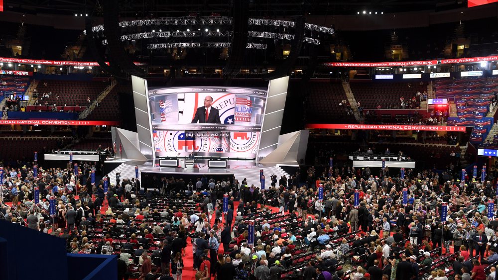 GOP Convention Hit by Speech Controversy, Platform Shifts on Trade