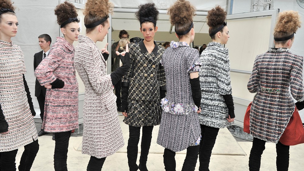 The set at Chanel Couture Fall 2016
