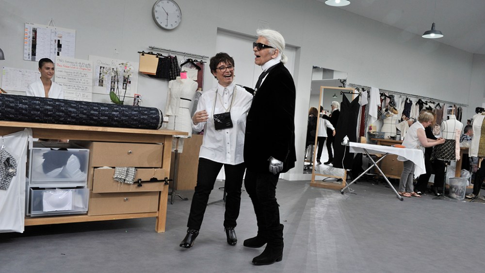 The set at Chanel Couture Fall 2016