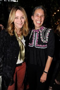 Vanessa Paradis and Isabel Marant