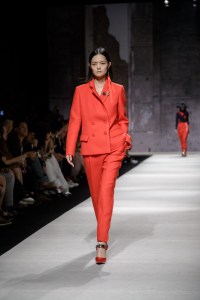 Two of the five pieces from the "China Rouge" collection by Comme Moi