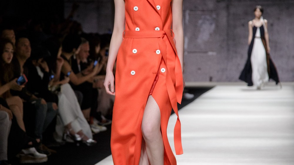 One of the five pieces from the "China Rouge" collection by Comme Moi