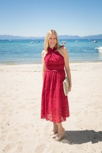 Oscar de la Renta Saks Fifth Avenue Lake Tahoe benefit fashion show 2016