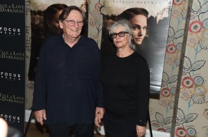 Fred Schepisi and Mary Schepisi at the A Tale of Love and Darkness Film Premiere in New York
