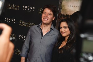 Joshua Bell and Larisa Martinez at the A Tale of Love and Darkness Film Premiere in New York