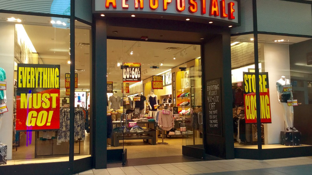 Aéropostale-closing