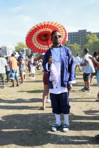 At the Afropunk Fest in Brooklyn.