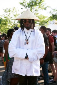 At the Afropunk Fest in Brooklyn.