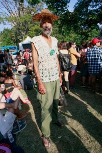 At the Afropunk Fest in Brooklyn.