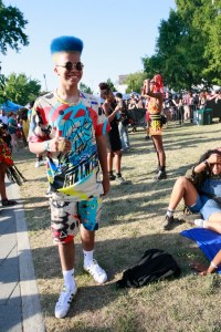 At the Afropunk Fest in Brooklyn.