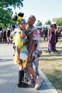 At the Afropunk Fest in Brooklyn.