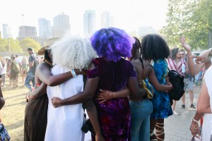 At the Afropunk Fest in Brooklyn.