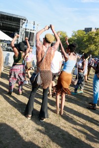 At the Afropunk Fest in Brooklyn.