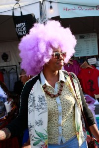 At the Afropunk Fest in Brooklyn.