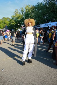 At the Afropunk Fest in Brooklyn.