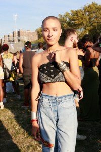 At the Afropunk Fest in Brooklyn.