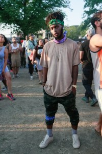 At the Afropunk Fest in Brooklyn.