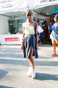 At the Afropunk Fest in Brooklyn.