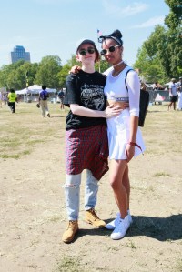At the Afropunk Fest in Brooklyn.