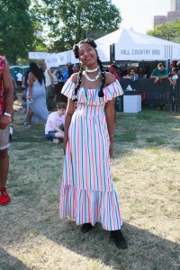 At the Afropunk Fest in Brooklyn.
