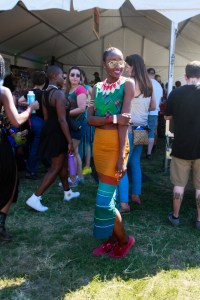 At the Afropunk Fest in Brooklyn.