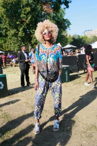At the Afropunk Fest in Brooklyn.