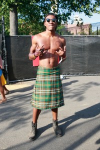 At the Afropunk Fest in Brooklyn.