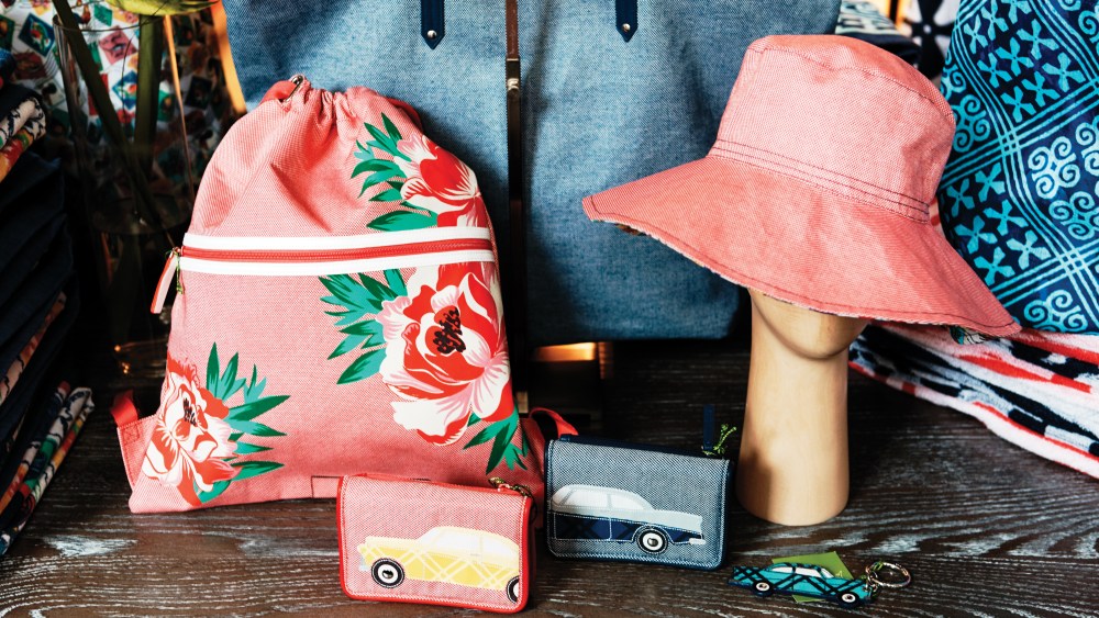 A full range of accessories is anchored by Vera Bradley’s signature printed bags