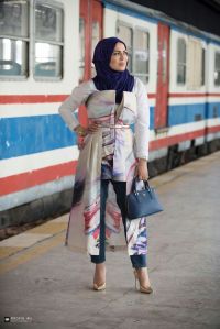 Rabia Zargarpur at Istanbul Modest Fashion Week