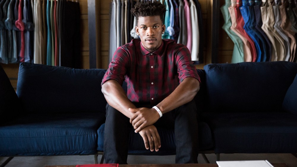 Jimmy Butler will be the new brand ambassador for Bonobos.