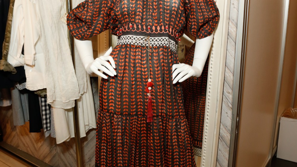 A look from Nicole Miller.