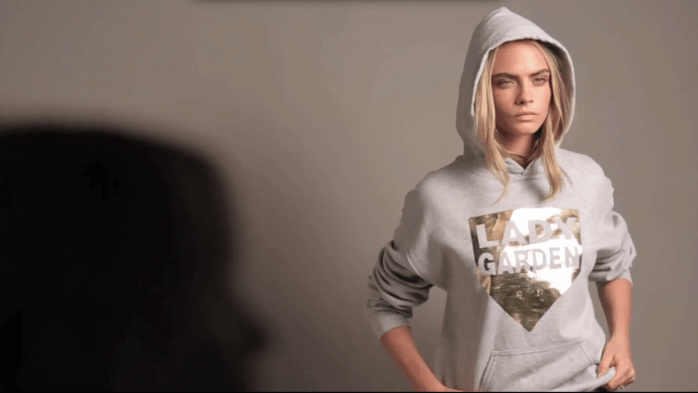 Lady Garden Campaign Cara Delevigne