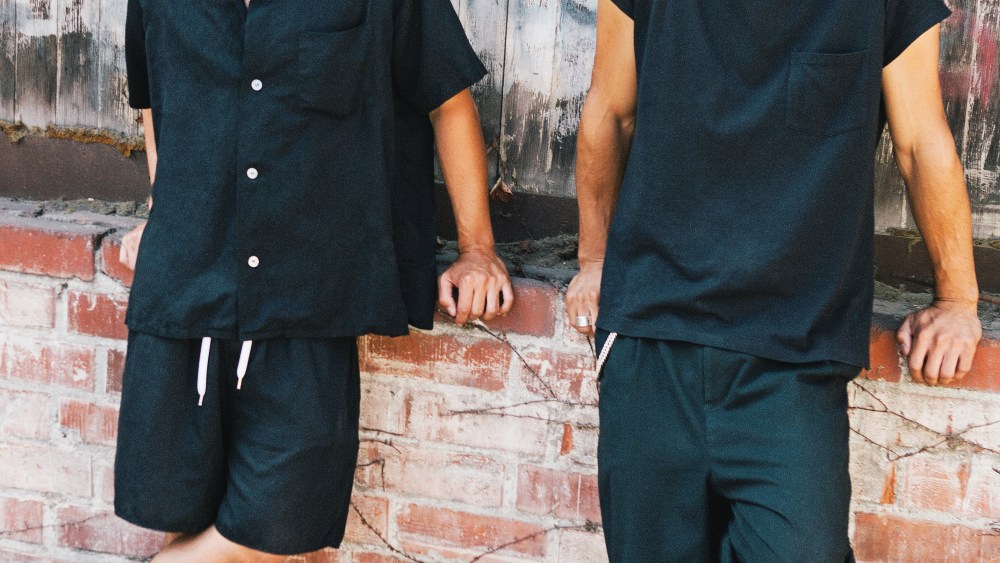 Josh Willis and Anthony de Padovane. Second/Layer mixes influences from cholos, surfers, skaters, pachucos and Giorgio Armani to create a relaxed yet elevated style.