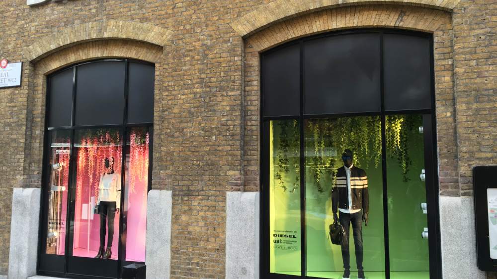 Diesel's Covent Garden store