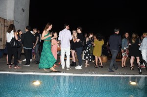 The scene at the Disorder premiere after party.