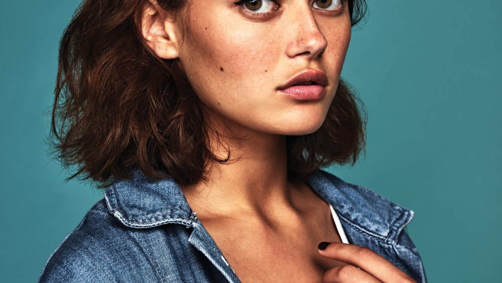 Ella Purnell portrait shot by Daniel Doperalski for WWD