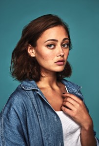 Ella Purnell portrait shot by Daniel Doperalski for WWD