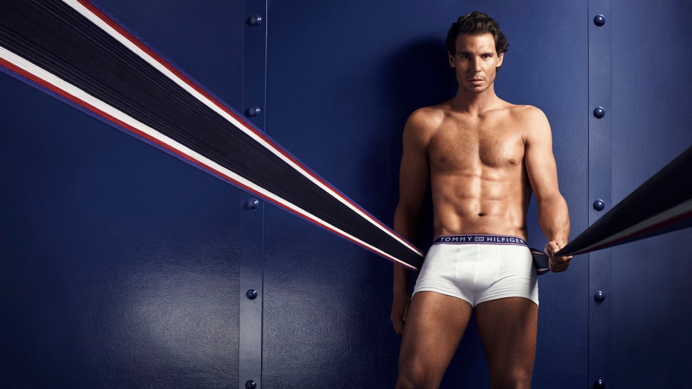 Rafael Nadal Poses Again in Hilfiger's Underwear Ads