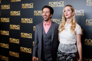 Simon Helberg and Jocelyn Towne