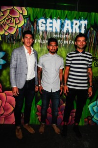Brian Rowe, A.J. DeLaGarza and Baggio Husidic