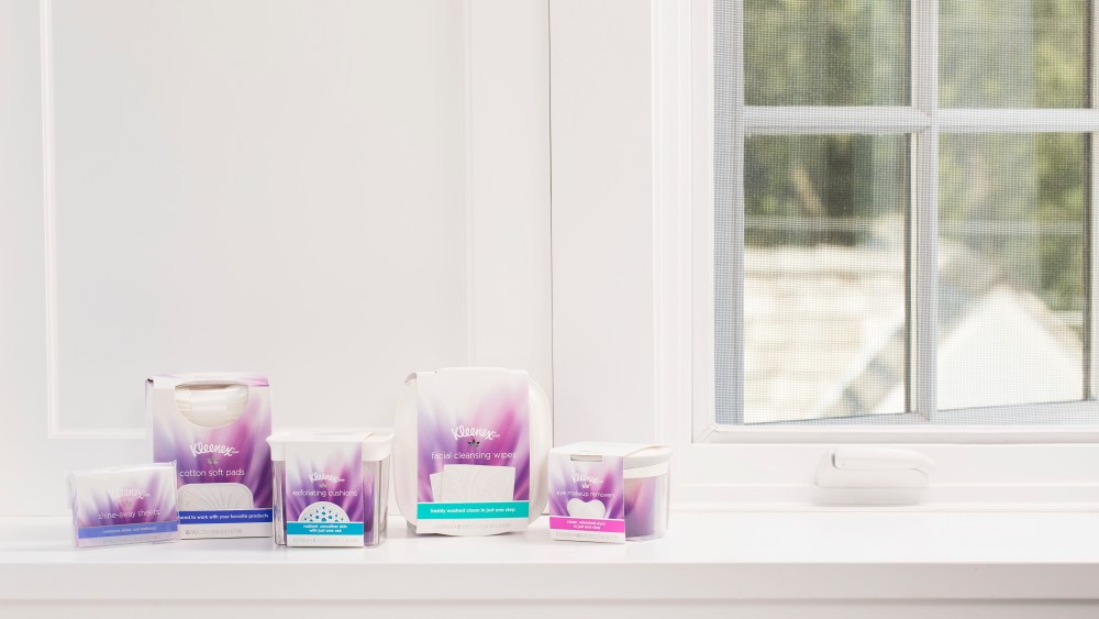 Kleenex Rolls Out Facial-Cleansing Line to Ulta.com, Amazon