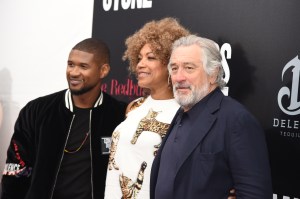 Usher, Grace Hightower, and Robert De Niro