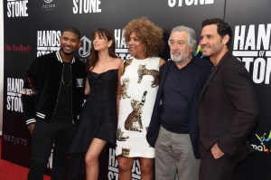 Usher, Ana de Armas, Grace Hightower, Robert De Niro, and Edgar Ramirez