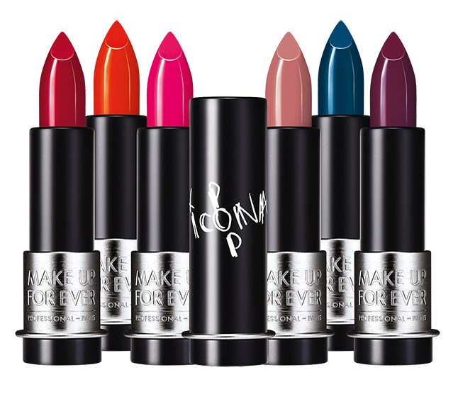Lipsticks from Make Up For Ever's Artist Rouge collection.